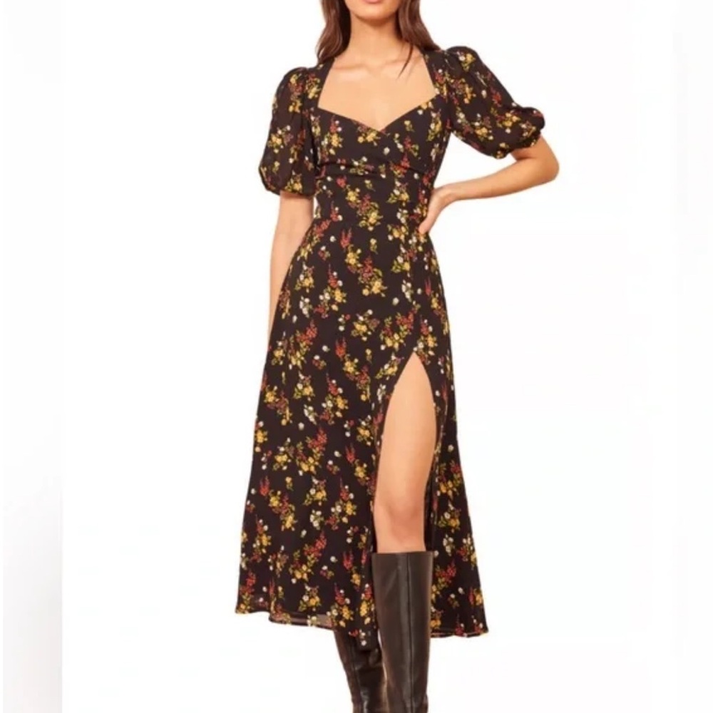 Reformation Wildflower Dress - Size 4 - Vionette